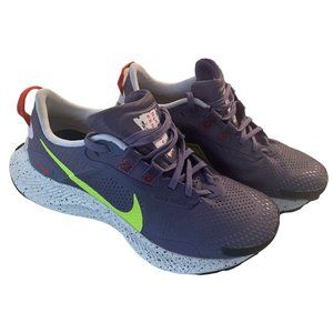 Nike Women's Pegasus Trail 3 Running Shoes Size 5.5 Purple Volt DA8698-500